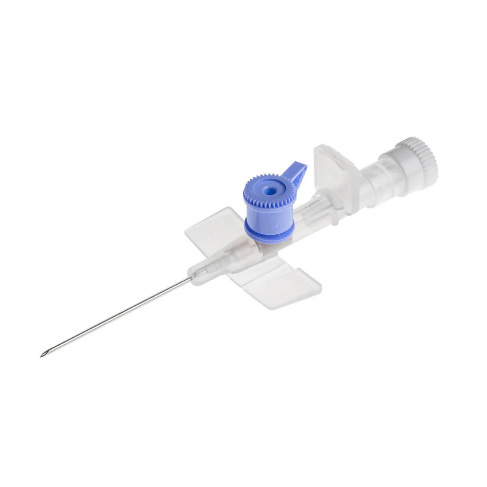 BD Venflon Peripheral IV Catheter Ported 22g 25mm Winged Single