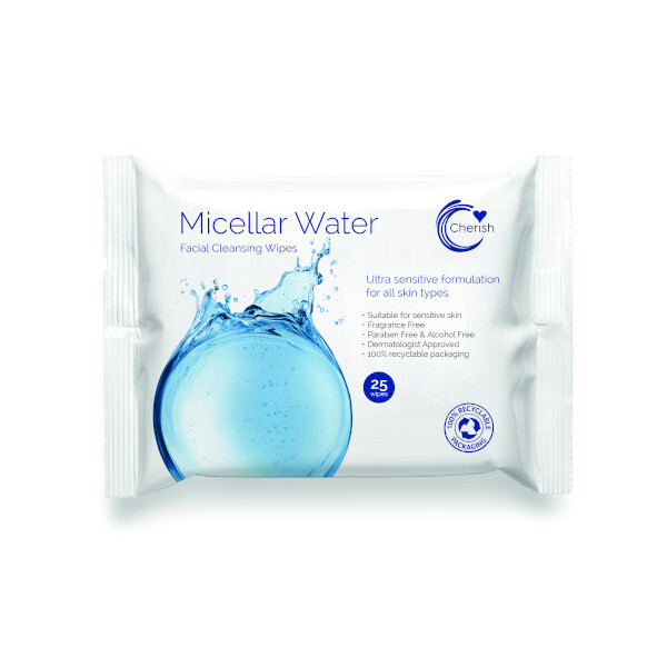 Micellar Water Wipes 25s