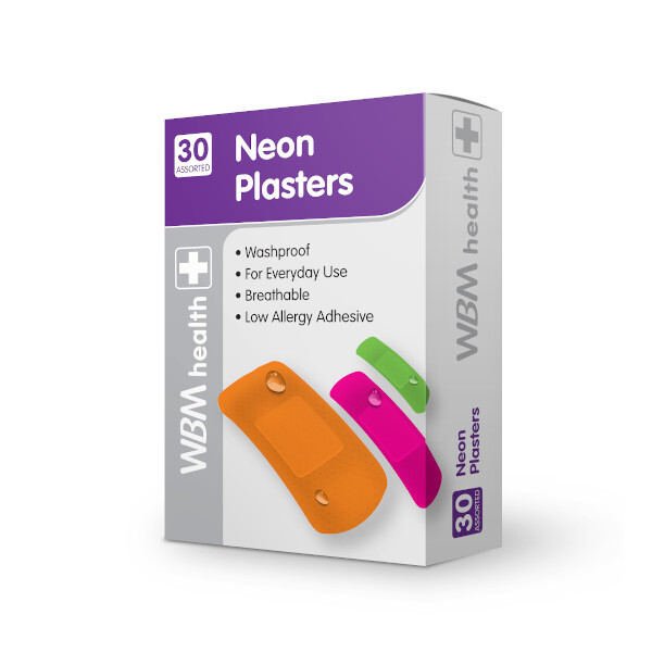 WBM Neon Plasters 30Pk