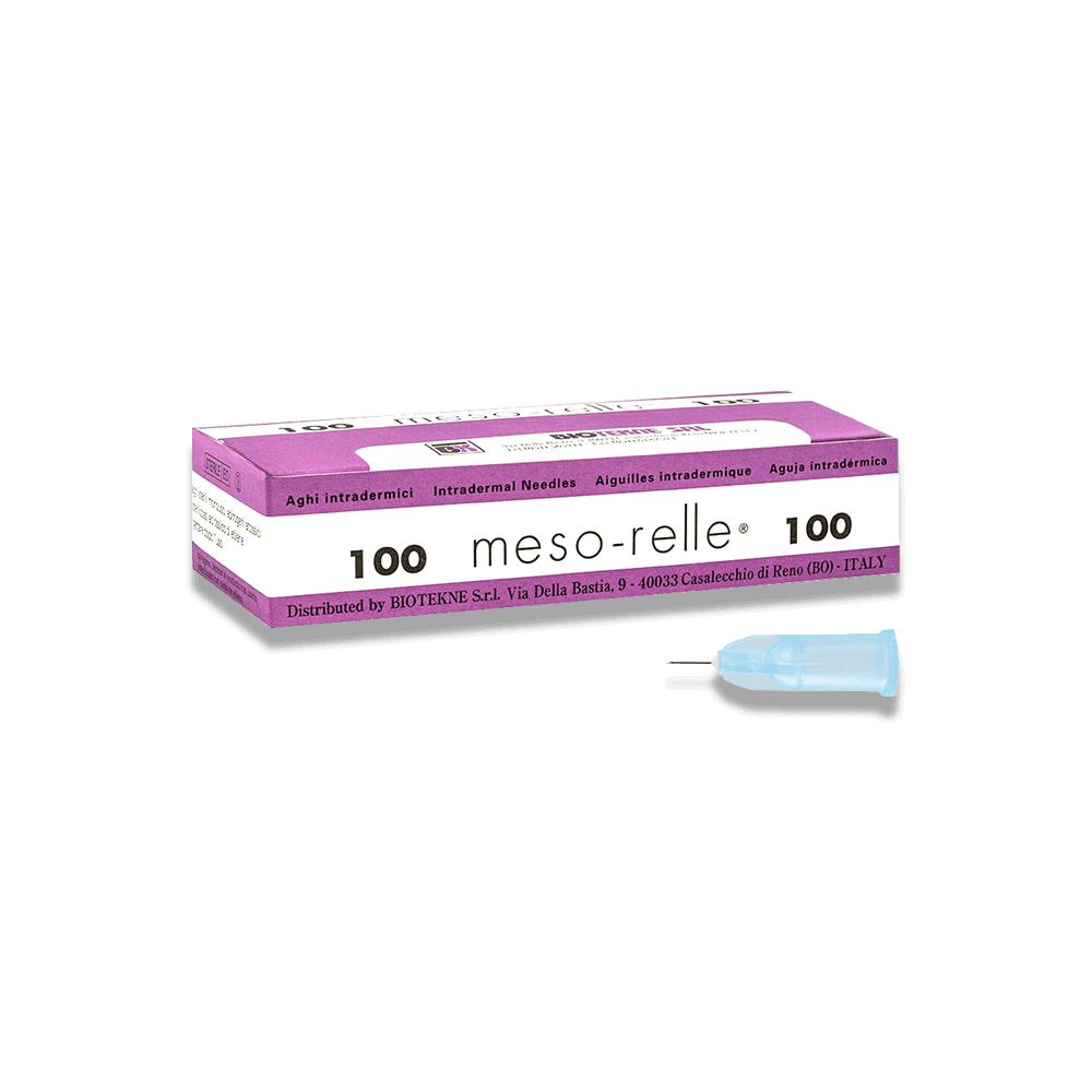 mesorelle mesotherapy needles 31 g 6mm biotekne medbasic