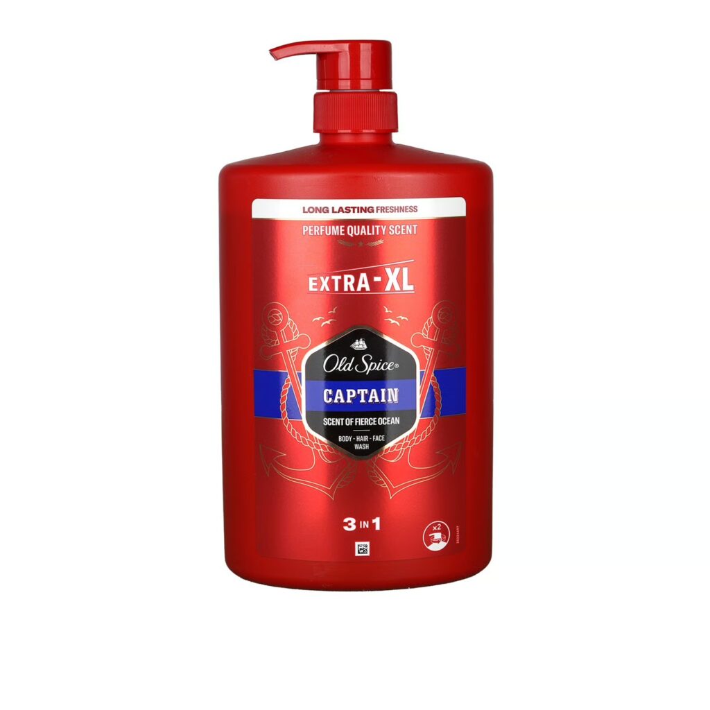 old spice captain 3 in 1 shower gel 1l 1 1