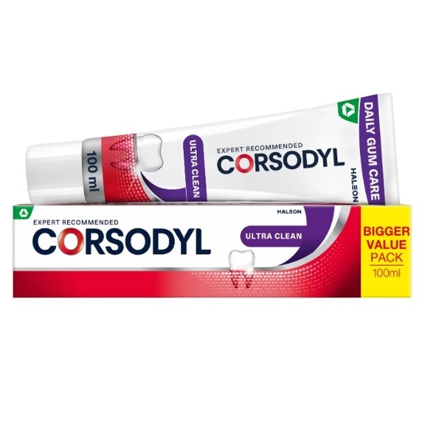 corsodyl ultra clean toothpaste 100ml