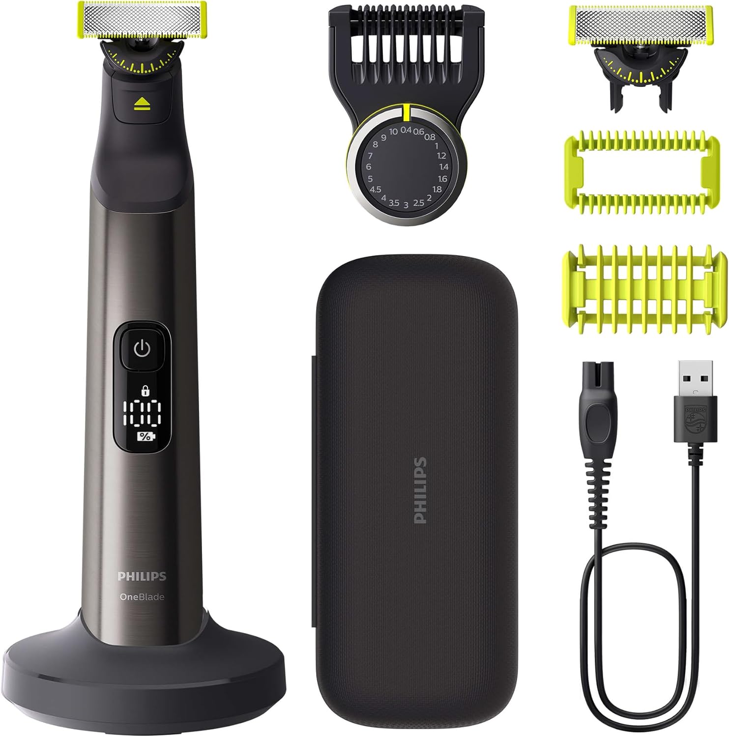 philips oneblade pro 360 face Philips OneBlade Pro 360 Face & Body Electric Beard Trimmer - Image 1