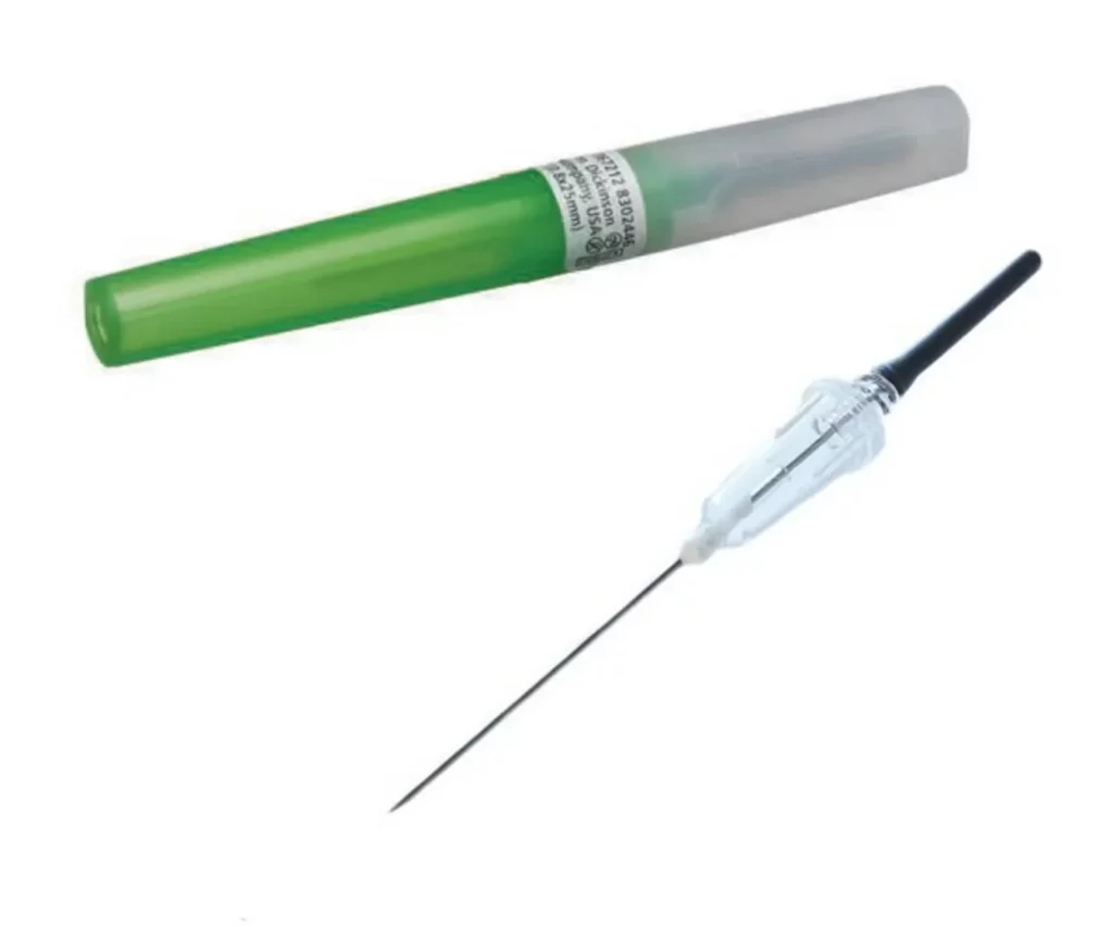 BD Vacutainer Flashback Blood Collection Needle Green 21G 122 x 50