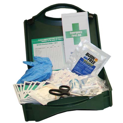 BSI British Standard Workplace First Aid Kit - Small BSI British Standard Workplace First Aid Kit - Small - Image 1