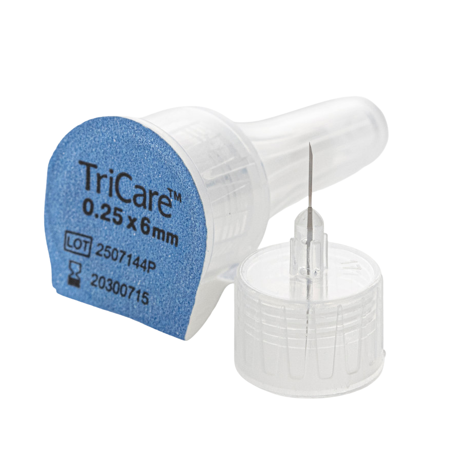 31G 6mm Tricare Pen Needle – Box of 100