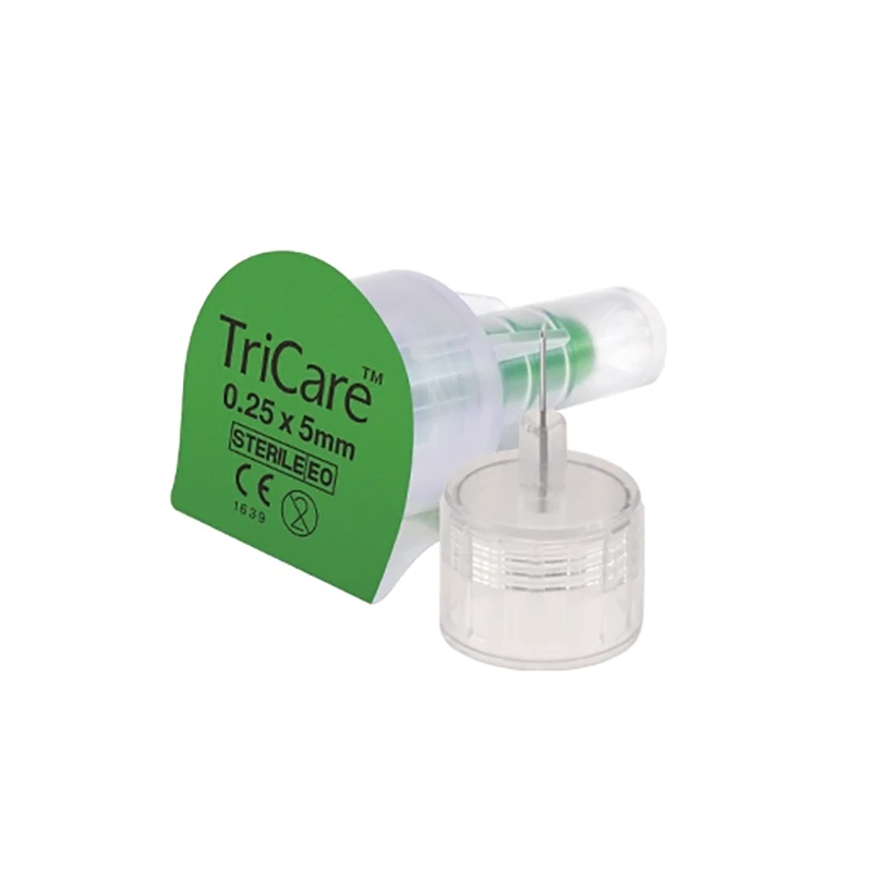 TriCare Diabetes Medication Injection Pen Needles 5mm 31G Pack of 100